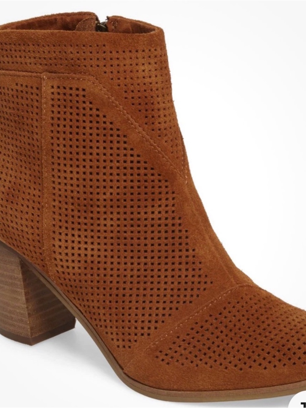 TOMS Lunata Ankle Bootie/Side Zip
Size US 7/37.5